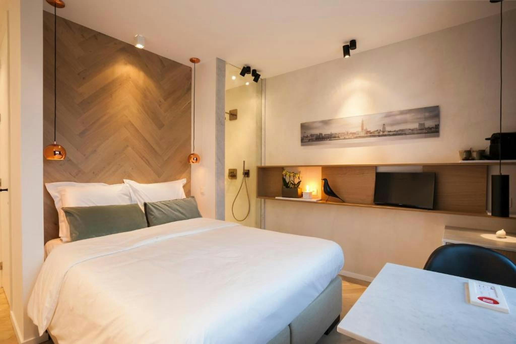 Appartement te  huur in Antwerpen 2000 1900.00€ 0 slaapkamers 25.00m² - Zoekertje 85500