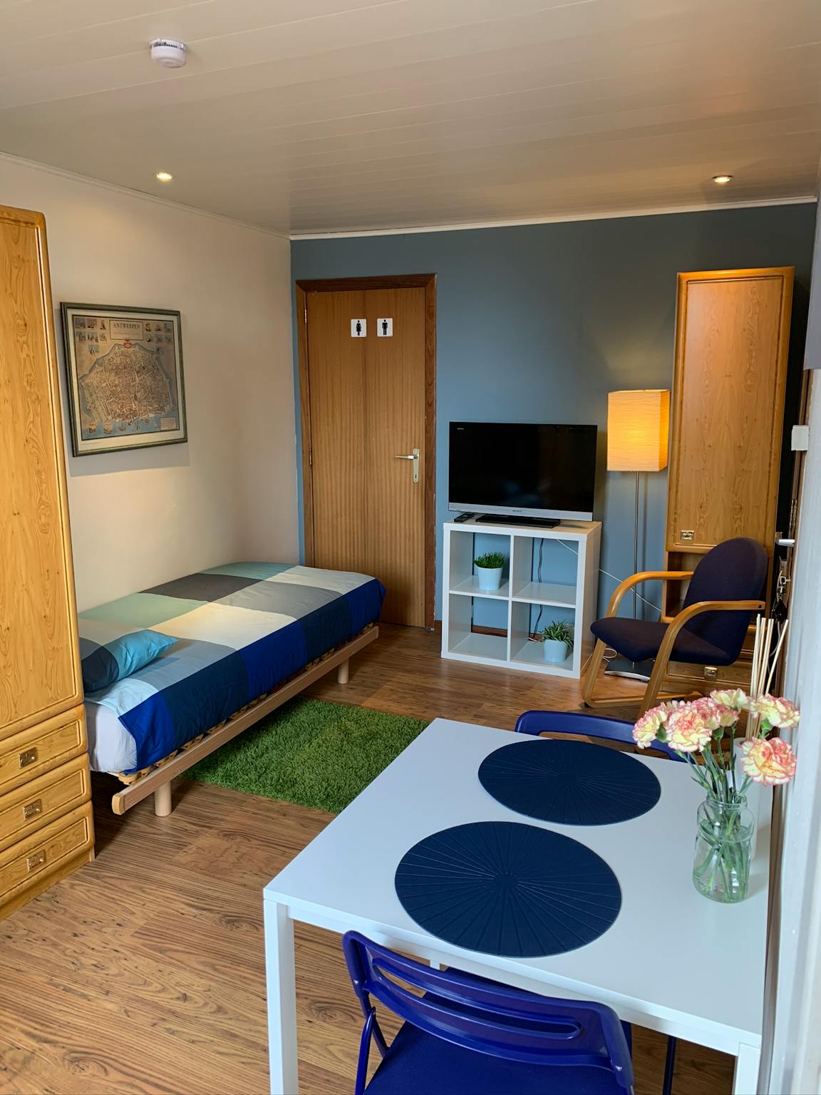 Appartement te  huur in Hoboken 2660 800.00€ 1 slaapkamers 25.00m² - Zoekertje 613263