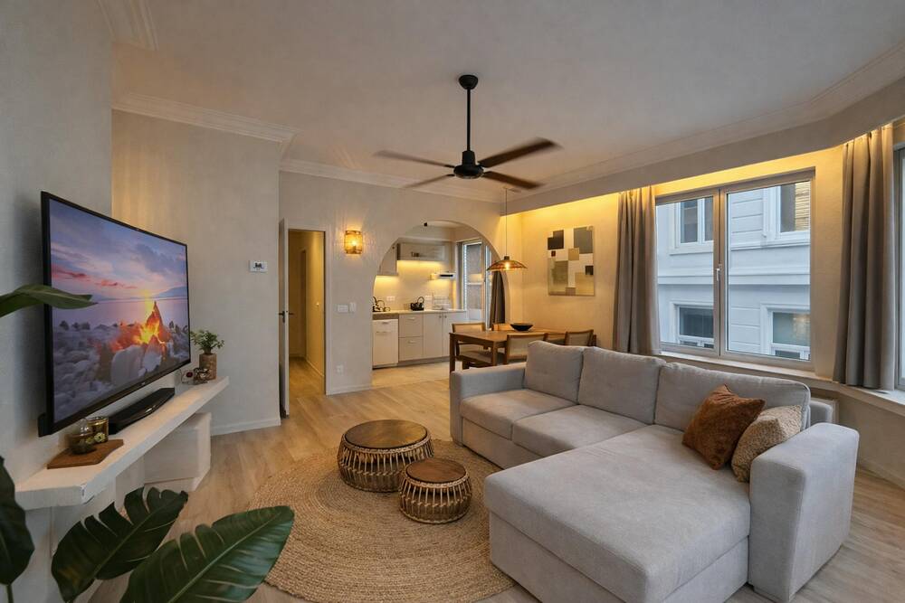 Appartement te  huur in Antwerpen 2000 3000.00€ 2 slaapkamers 90.00m² - Zoekertje 795745
