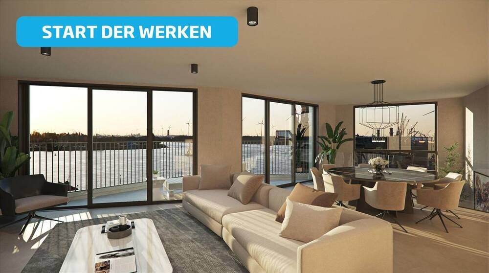 Penthouse te  koop in Antwerpen 2000 1755000.00€ 2 slaapkamers 219.00m² - Zoekertje 1369445