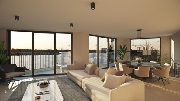 Penthouse te  koop in Antwerpen 2000 1755000.00€ 2 slaapkamers 219.00m² - Zoekertje 1369110