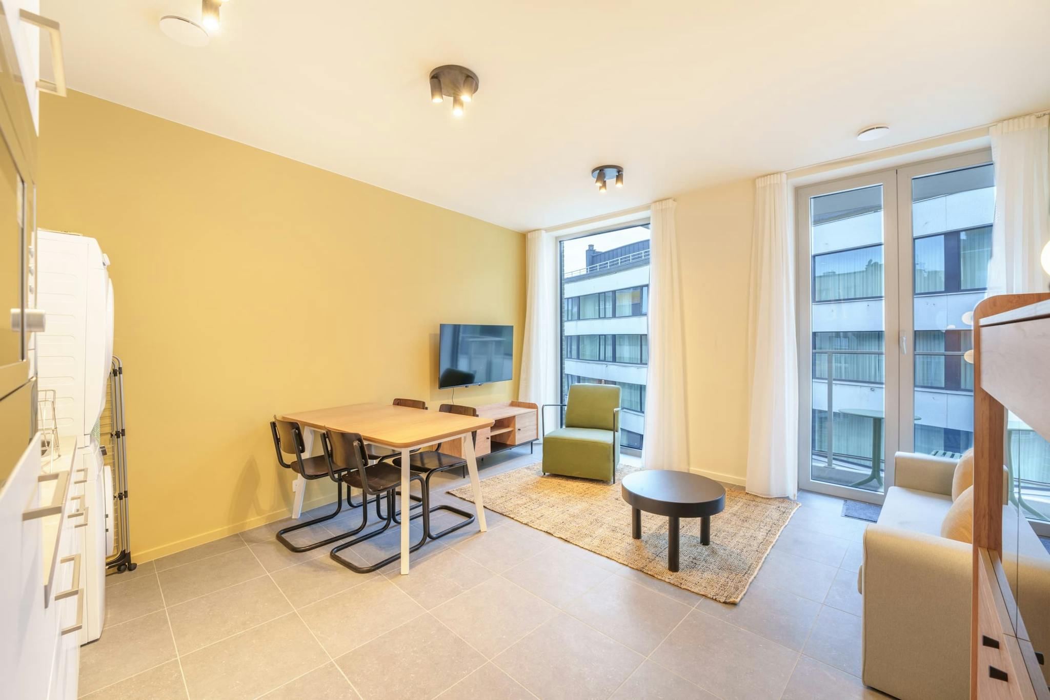 Appartement te  huur in Antwerpen 2018 1240.00€ 1 slaapkamers 54.00m² - Zoekertje 1260502