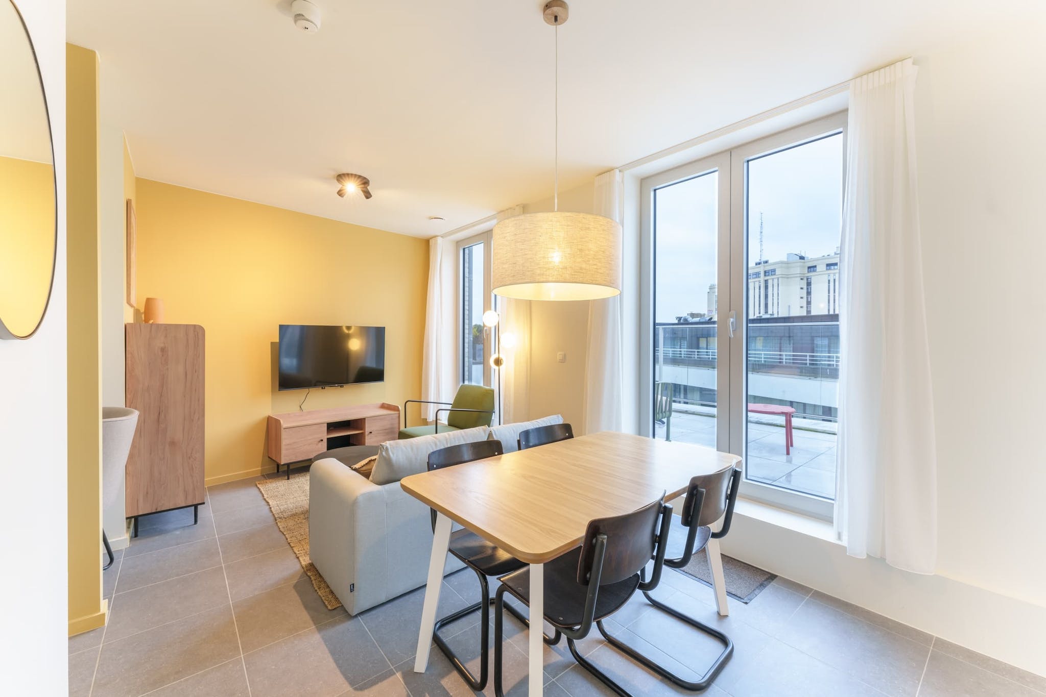 Appartement te  huur in Antwerpen 2018 1300.00€ 1 slaapkamers 51.00m² - Zoekertje 1177635