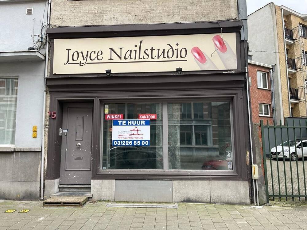 Handelszaak te huur in Antwerpen 2018 800.00€ slaapkamers 90.00m² - Zoekertje 31877