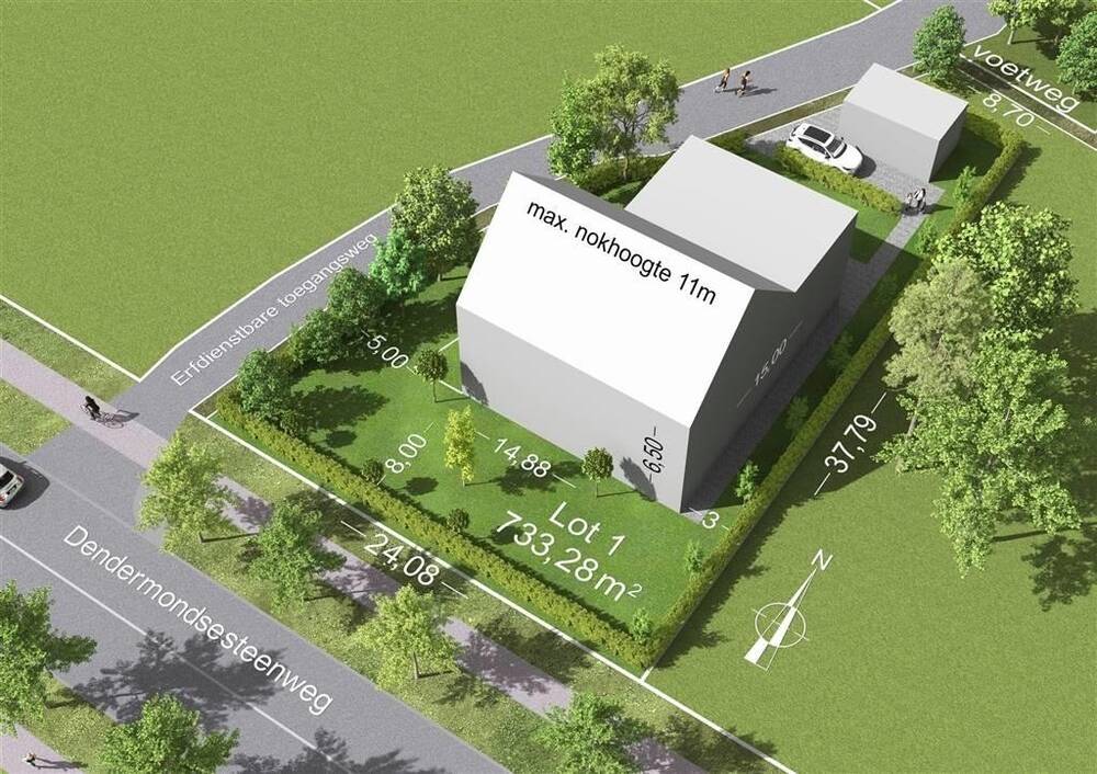 Grond te  koop in Liezele 2870 200000.00€  slaapkamers m² - Zoekertje 471171