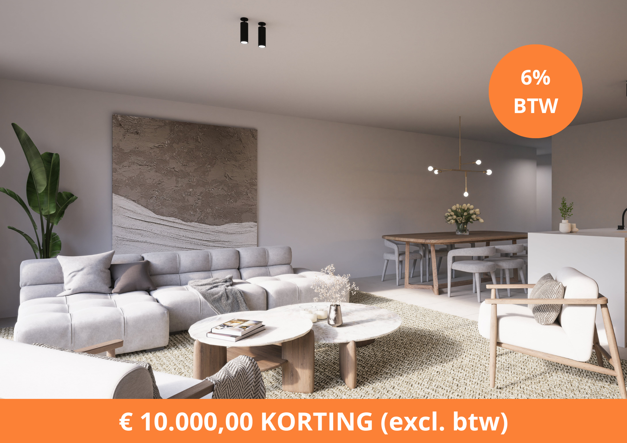 Appartement te  koop in Bornem 2880 297000.00€ 1 slaapkamers 74.30m² - Zoekertje 1345090
