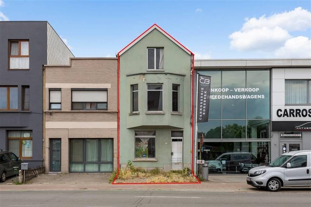 Huis te  koop in Borsbeek 2150 225000.00€ 3 slaapkamers 123.00m² - Zoekertje 1356600
