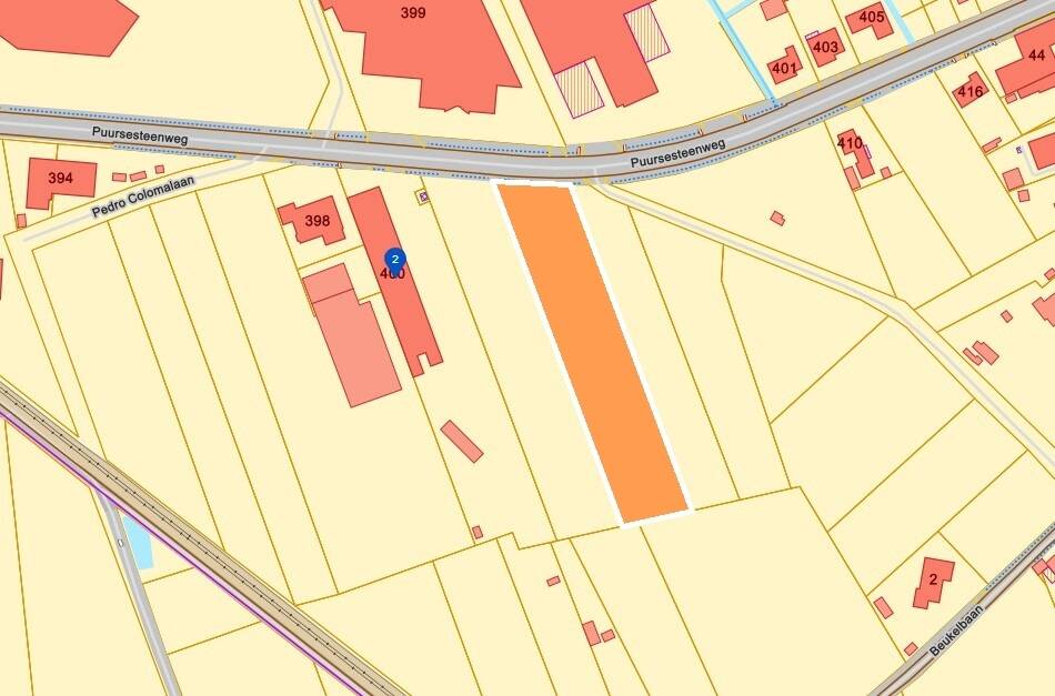 Grond te koop in Bornem 2880 129500.00€ slaapkamers m² - Zoekertje 168857