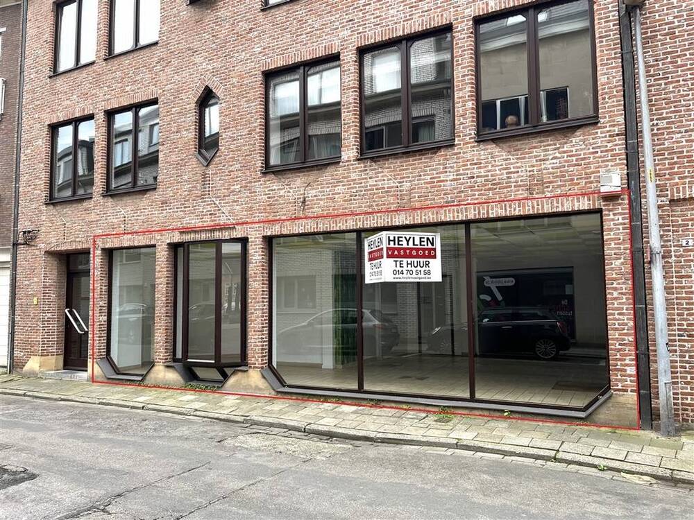 Handelszaak te huur in Herentals 2200 950.00€ slaapkamers 146.00m² - Zoekertje 228441
