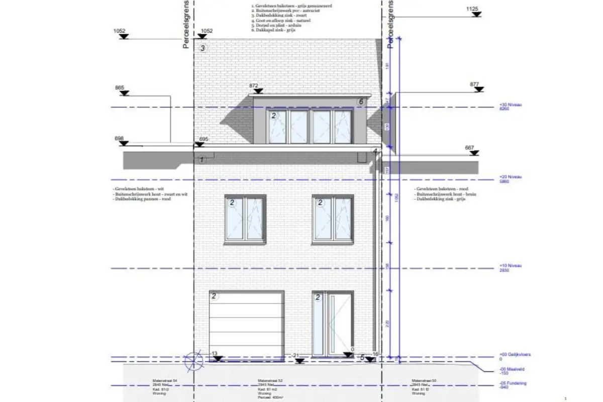 Grond te  koop in Niel 2845 169000.00€  slaapkamers m² - Zoekertje 326867