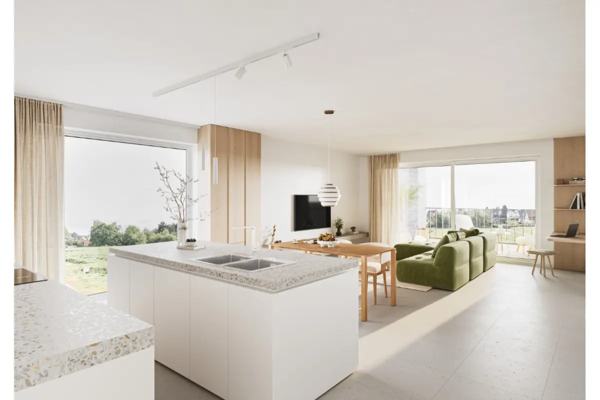 Appartement te  koop in Heist-op-den-Berg 2220 364500.00€ 2 slaapkamers 109.00m² - Zoekertje 342698