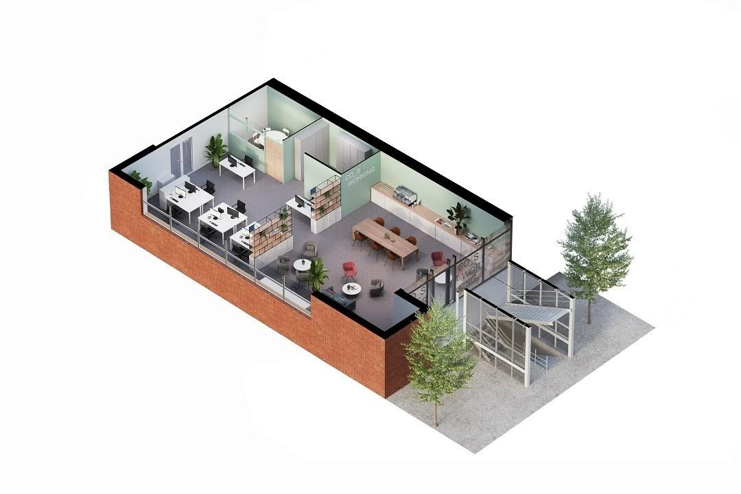 Handelszaak te  huur in Lier 2500 550.00€  slaapkamers m² - Zoekertje 396353