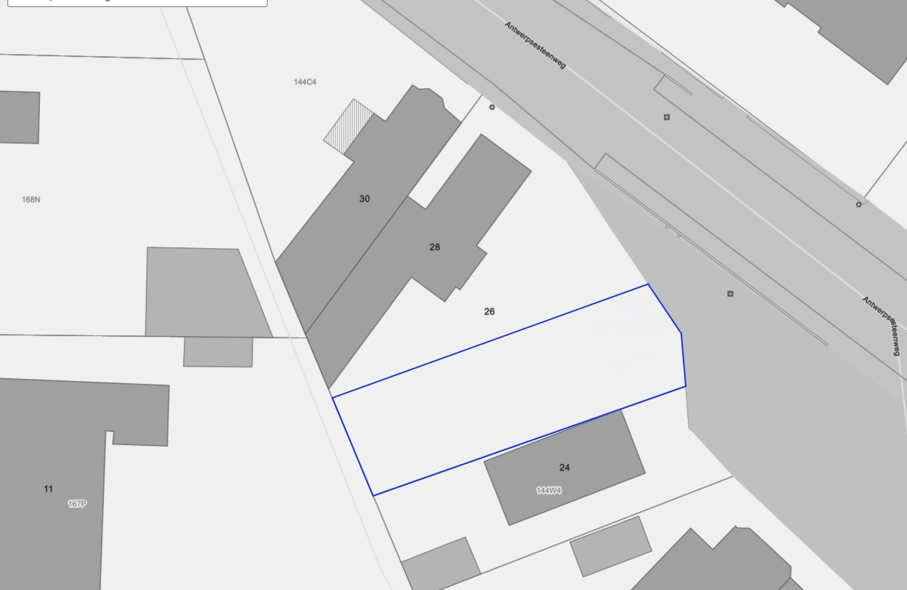 Grond te  koop in Ranst 2520 159000.00€  slaapkamers m² - Zoekertje 425497