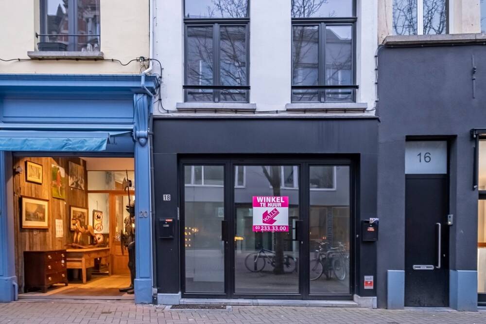 Handelszaak te huur in Antwerpen 2000 2400.00€ slaapkamers 80.00m² - Zoekertje 432759