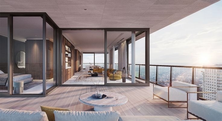 Penthouse te koop in Antwerpen 2000 1875000.00€ 3 slaapkamers 185.00m² - Zoekertje 434944
