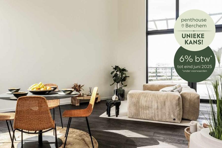 Appartement te koop in Berchem 2600 645000.00€ 2 slaapkamers 167.00m² - Zoekertje 436065