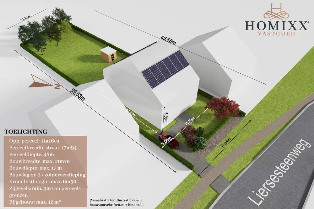 Grond te koop in Heist-op-den-Berg 2220 209500.00€ slaapkamers m² - Zoekertje 454409