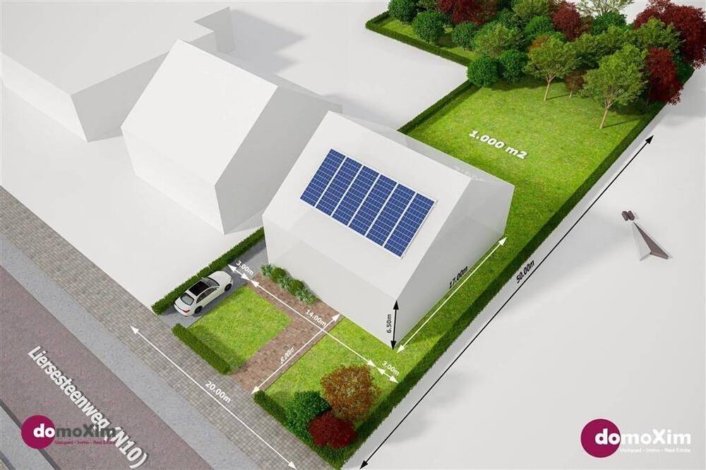 Grond te koop in Heist-op-den-Berg 2220 215000.00€ slaapkamers m² - Zoekertje 460787