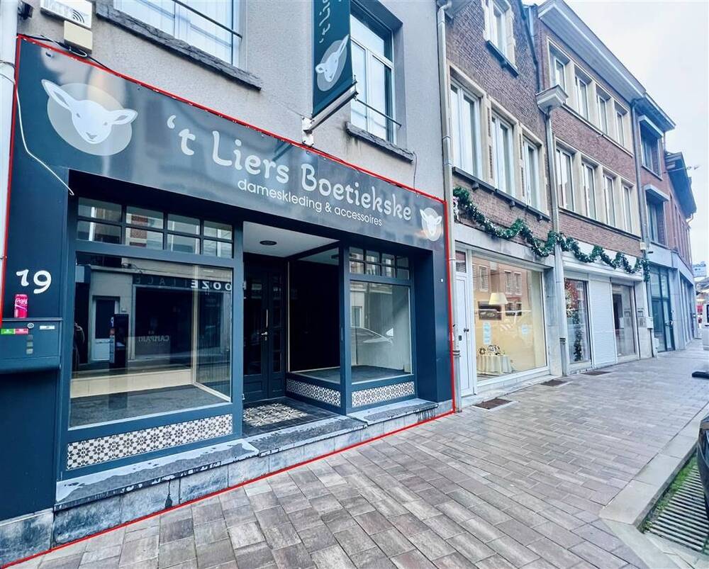 Handelszaak te  huur in Lier 2500 850.00€  slaapkamers 84.00m² - Zoekertje 465472