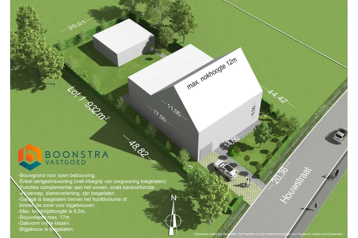 Grond te  koop in Beerzel 2580 240000.00€  slaapkamers m² - Zoekertje 498657