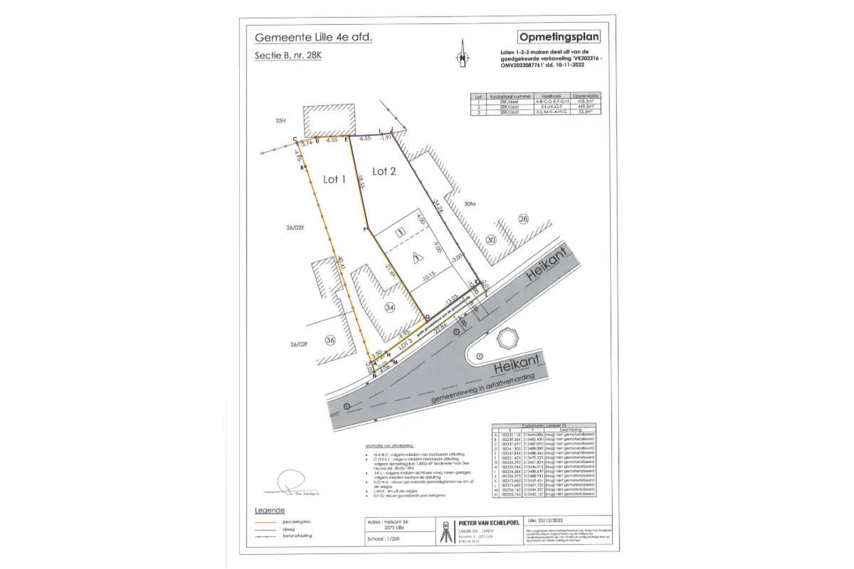 Bouwgrond te  koop in Gierle 2275 159000.00€  slaapkamers m² - Zoekertje 497159