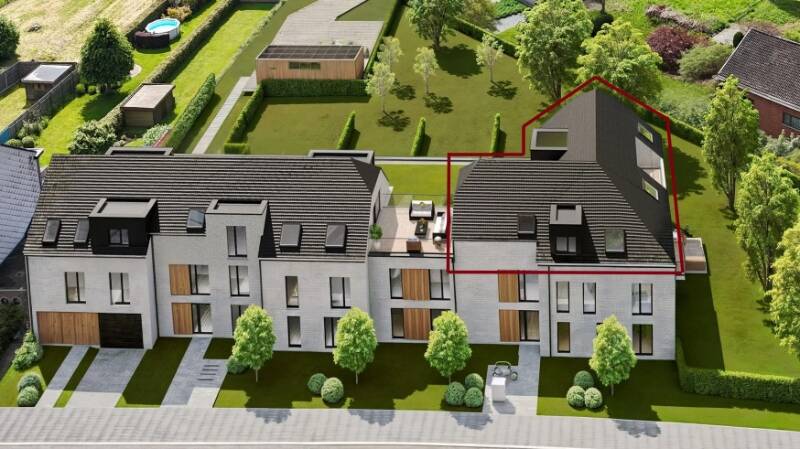 Appartement te  koop in Heist-op-den-Berg 2220 515000.00€ 3 slaapkamers 141.00m² - Zoekertje 496418