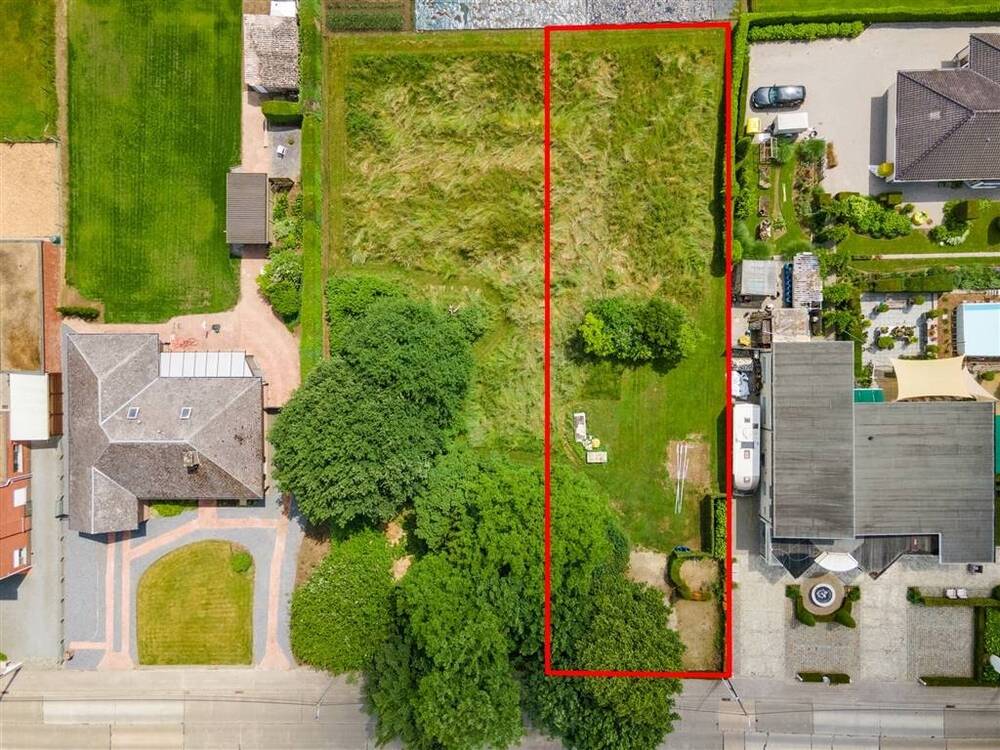 Grond te  koop in Itegem 2222 225000.00€  slaapkamers m² - Zoekertje 507721
