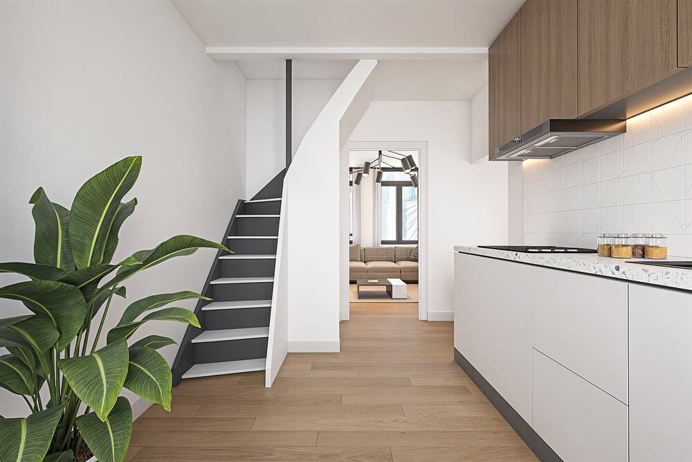 Duplex te koop in Mechelen 2800 215000.00€ 2 slaapkamers 55.00m² - Zoekertje 512471
