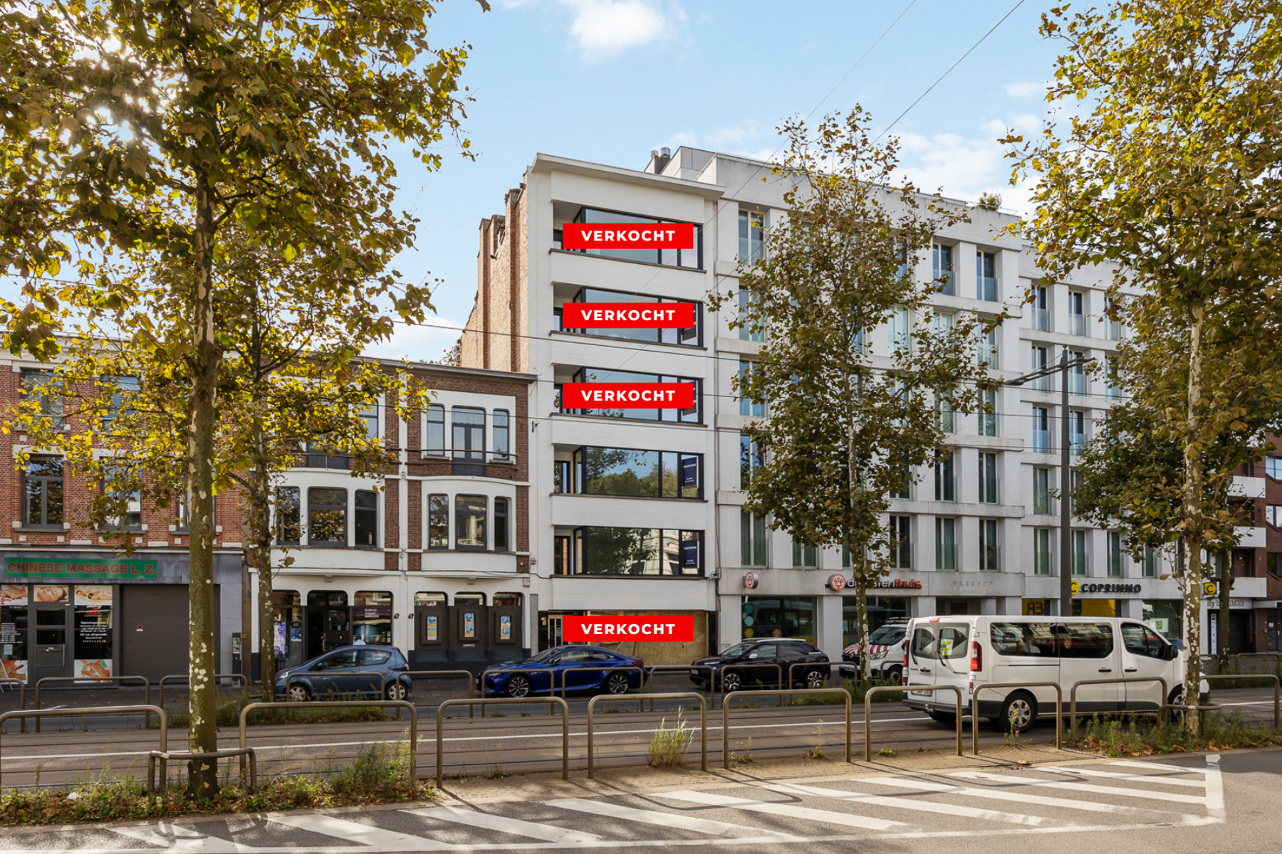 Appartement te  koop in Mortsel 2640 319000.00€ 3 slaapkamers 103.00m² - Zoekertje 523434