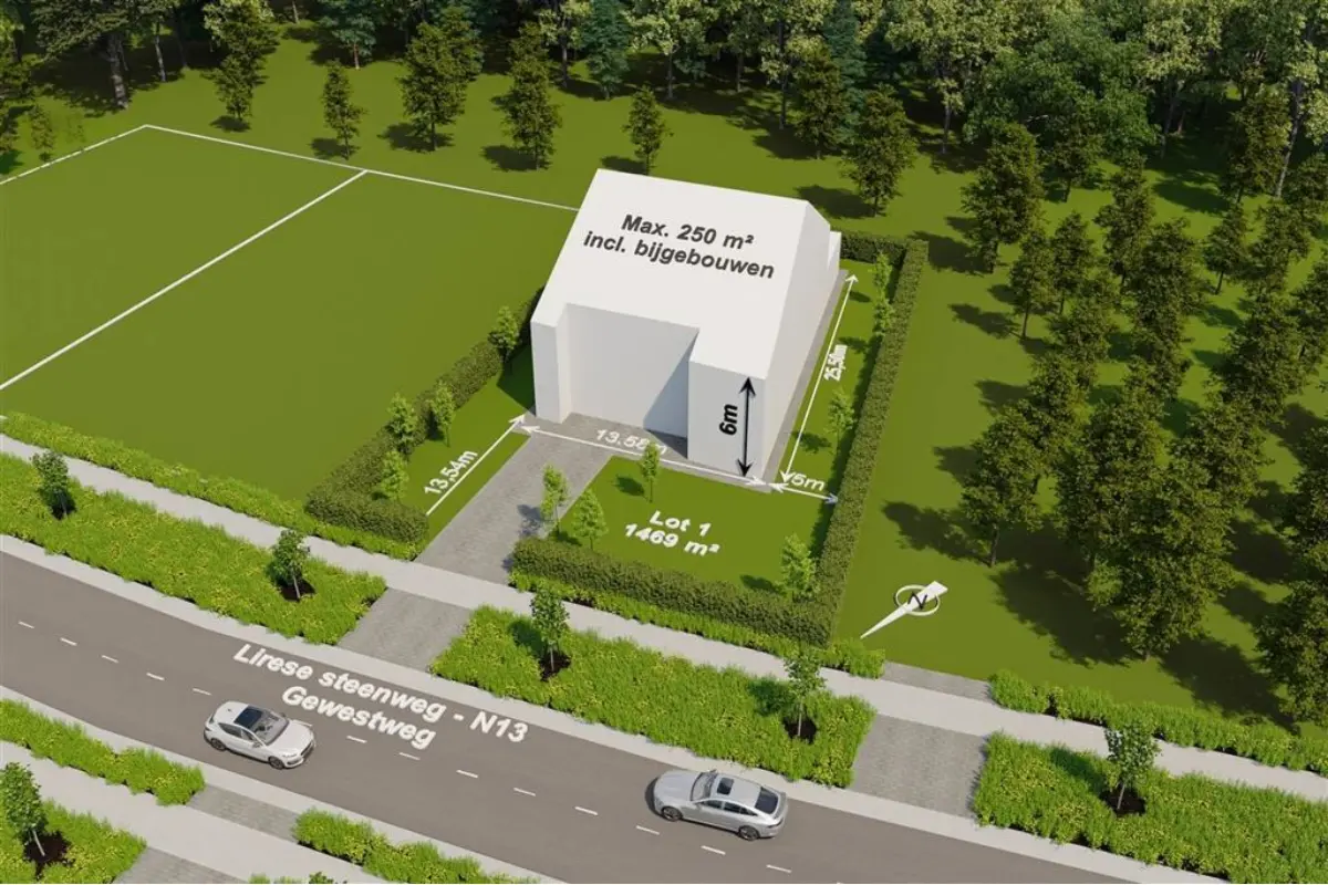 Grond te  koop in Grobbendonk 2280 249500.00€  slaapkamers m² - Zoekertje 525202