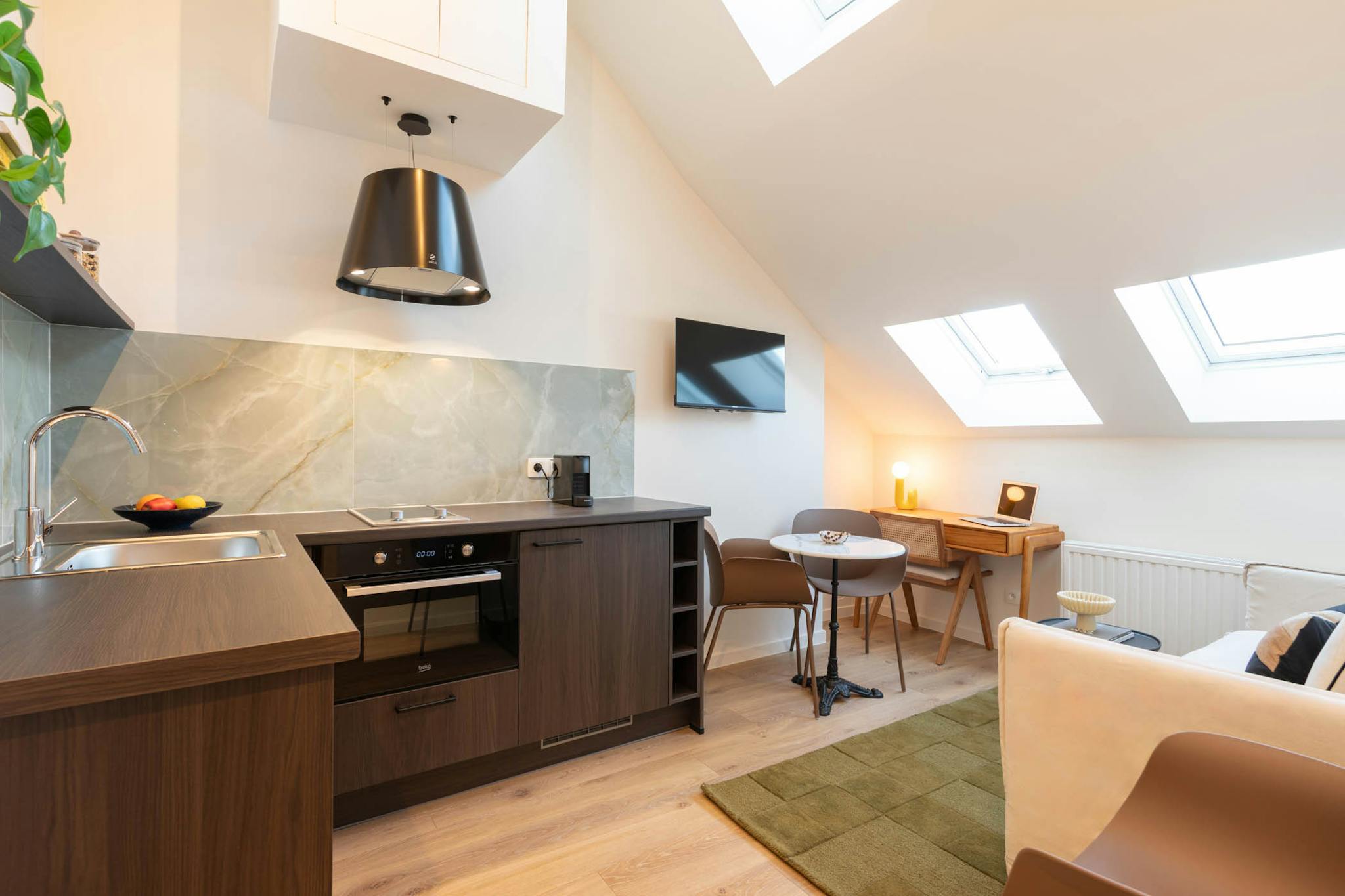 Appartement te  huur in Antwerpen 2000 1050.00€ 0 slaapkamers 30.00m² - Zoekertje 795056