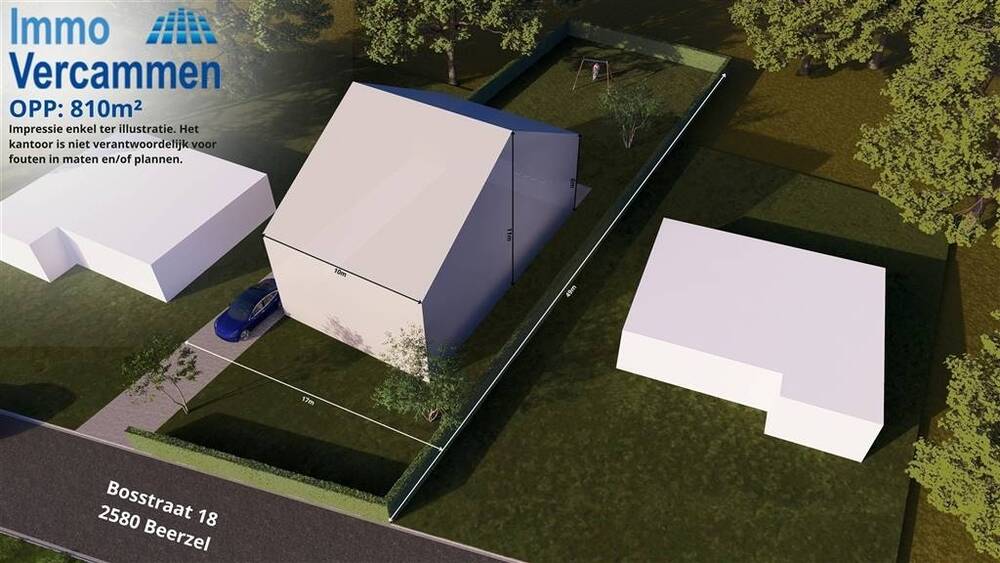 Grond te koop in Putte 2580 230000.00€ slaapkamers m² - Zoekertje 551116