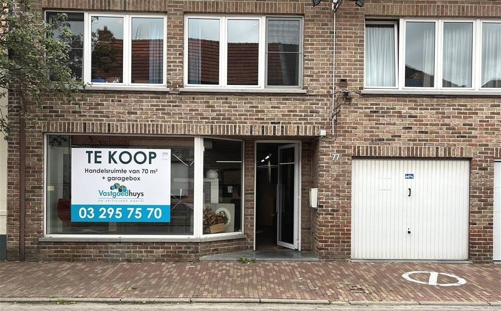 Handelszaak te  koop in Zoersel 2980 179000.00€  slaapkamers 70.00m² - Zoekertje 556654