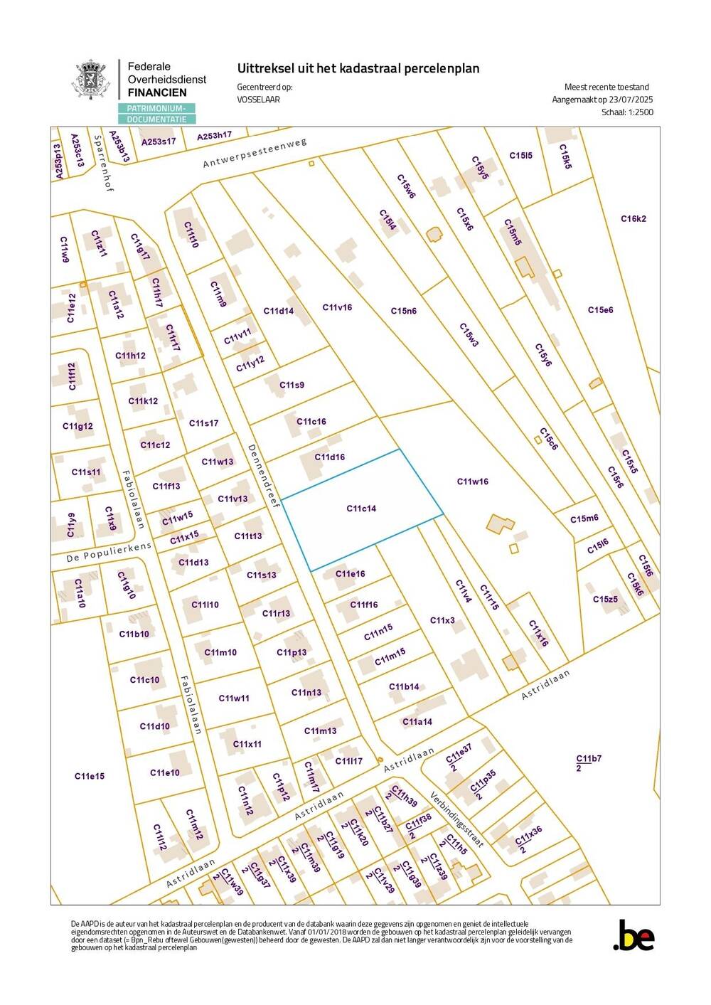 Grond te  koop in Vosselaar 2350 800000.00€  slaapkamers m² - Zoekertje 567679