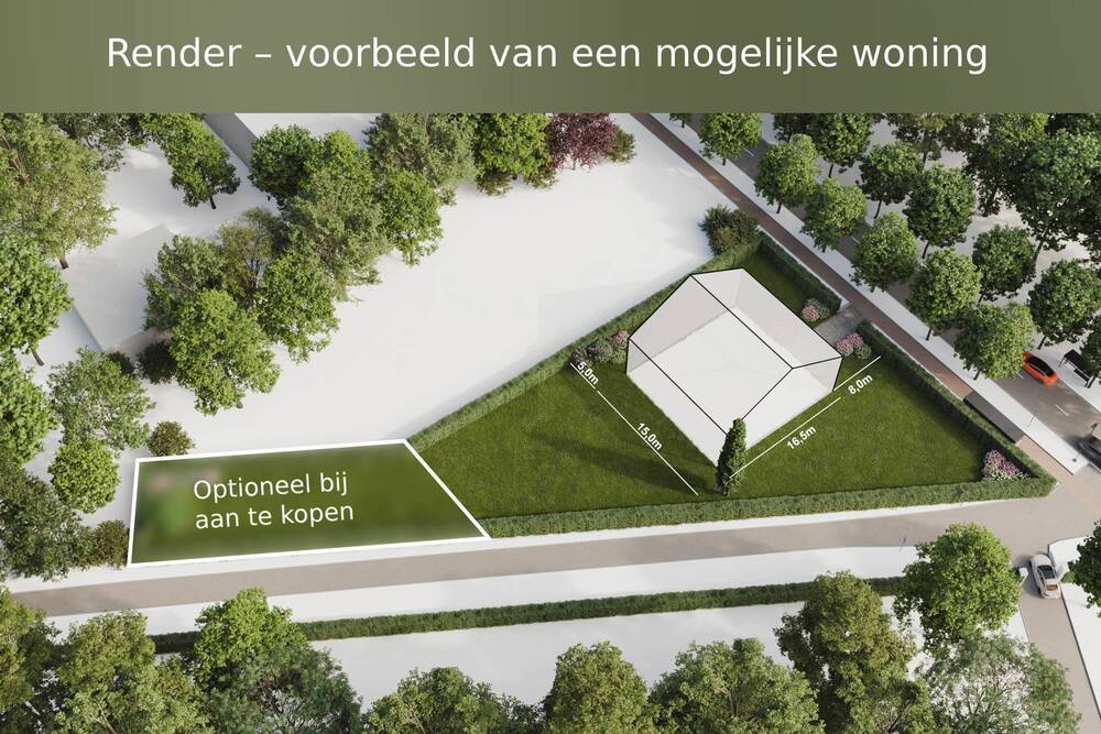 Grond te  koop in Zoersel 2980 310000.00€  slaapkamers m² - Zoekertje 577947