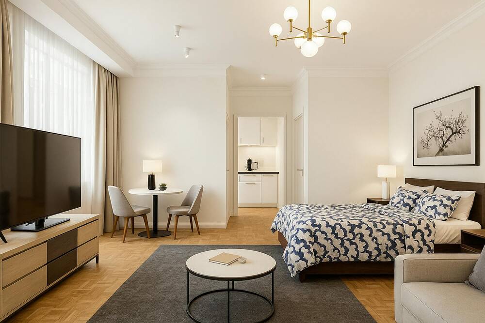 Appartement te  huur in Antwerpen 2018 950.00€ 0 slaapkamers 44.00m² - Zoekertje 589971