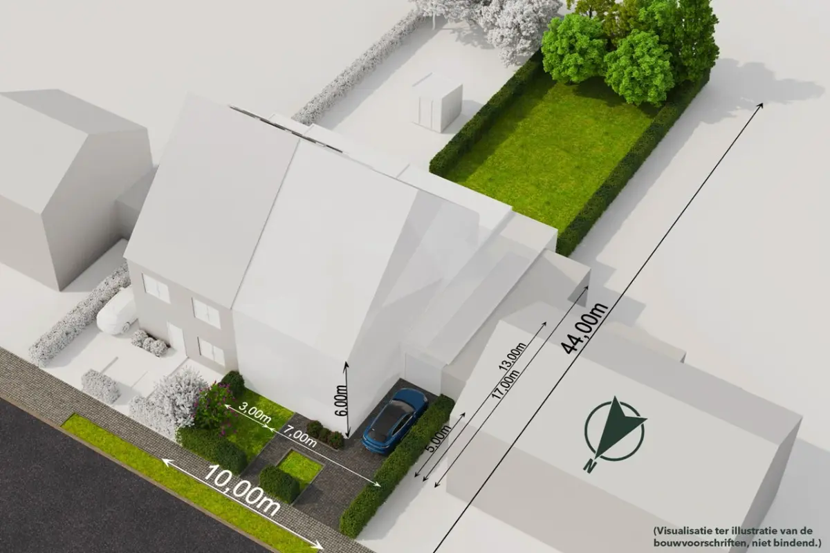 Bouwgrond te  koop in Kessel 2560 165000.00€  slaapkamers m² - Zoekertje 609560