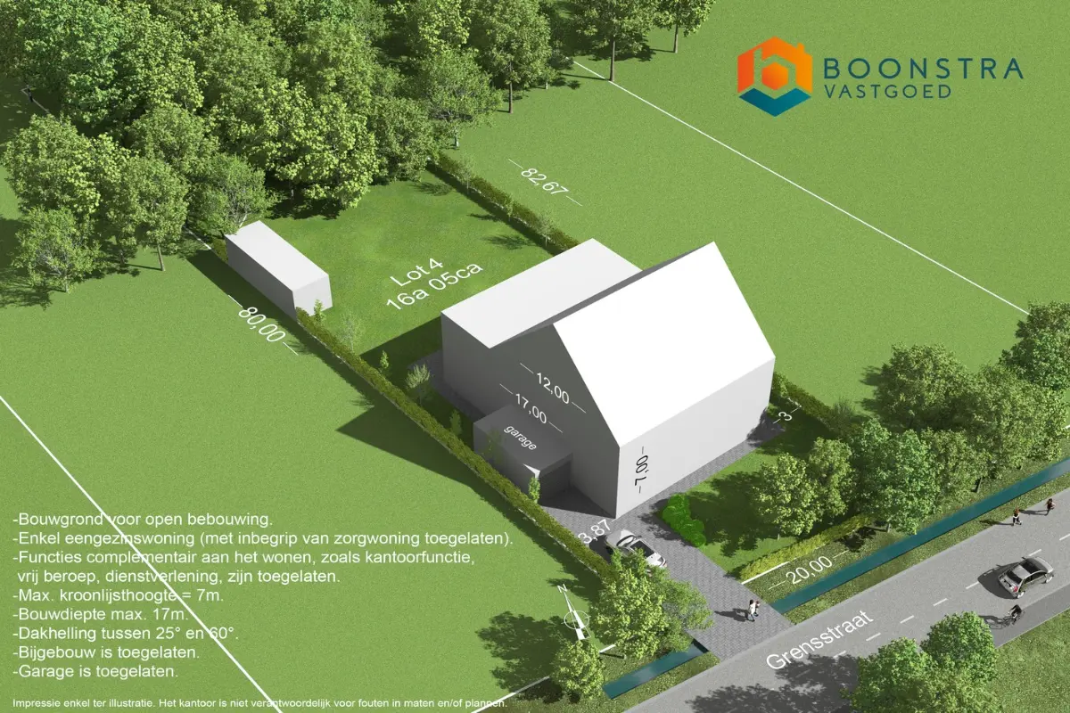 Bouwgrond te koop in Beerzel 2580 295000.00€ slaapkamers m² - Zoekertje 608956