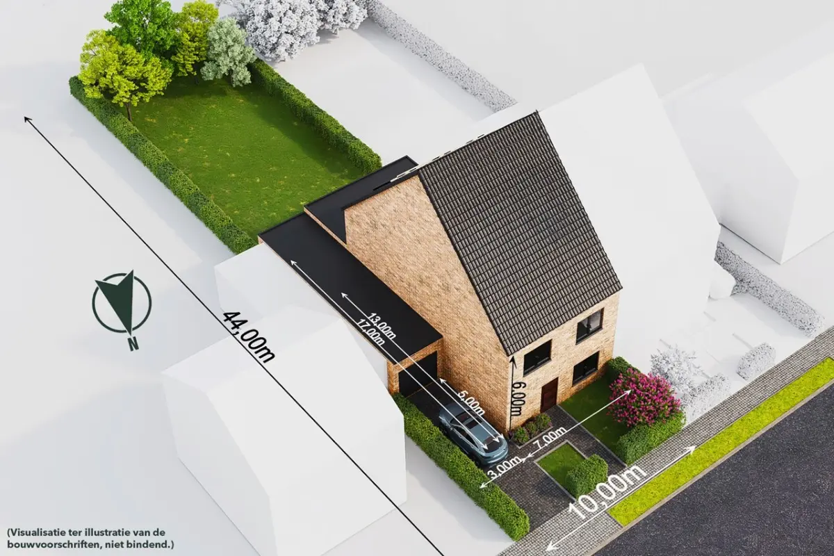 Grond te  koop in Kessel 2560 165000.00€  slaapkamers m² - Zoekertje 609559