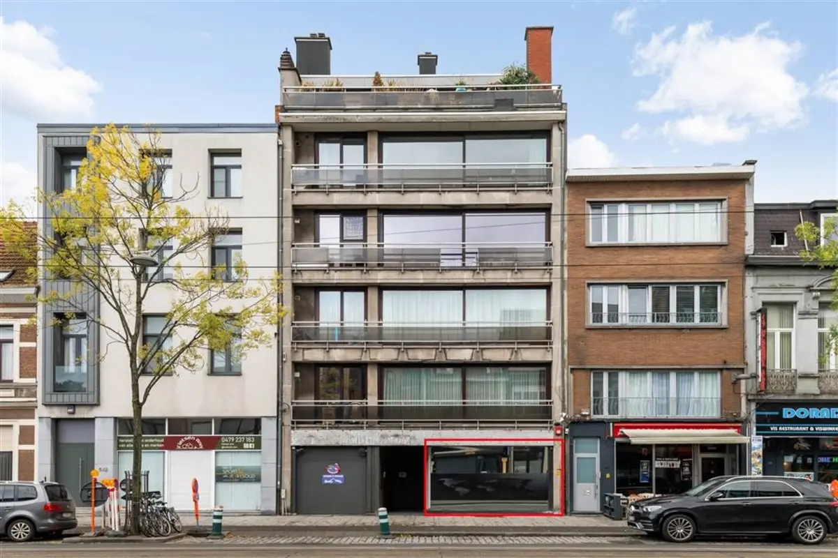 Handelszaak te  huur in Merksem 2170 1100.00€  slaapkamers 84.00m² - Zoekertje 611514