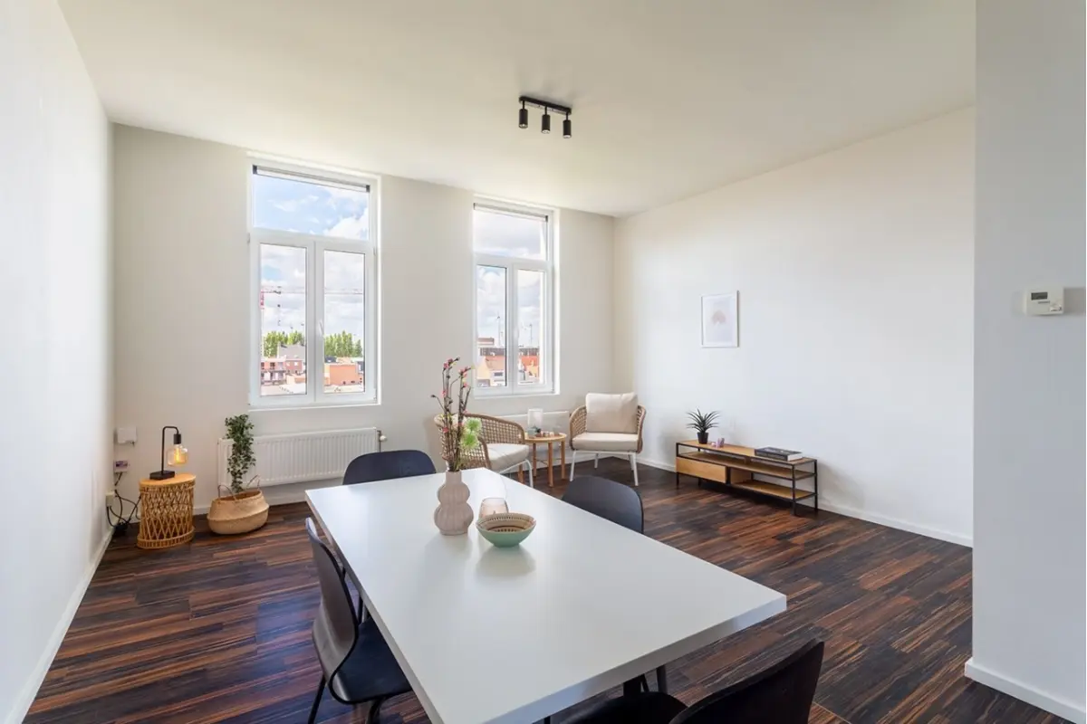 Appartement te  koop in Antwerpen 2060 189000.00€ 1 slaapkamers 58.00m² - Zoekertje 615454