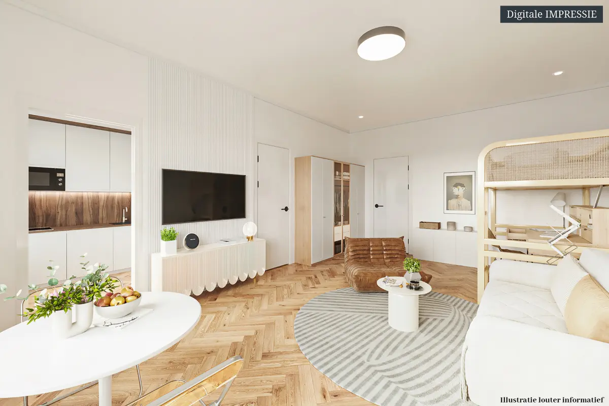 Studio te  koop in Antwerpen 2018 109000.00€ 0 slaapkamers 33.00m² - Zoekertje 615389