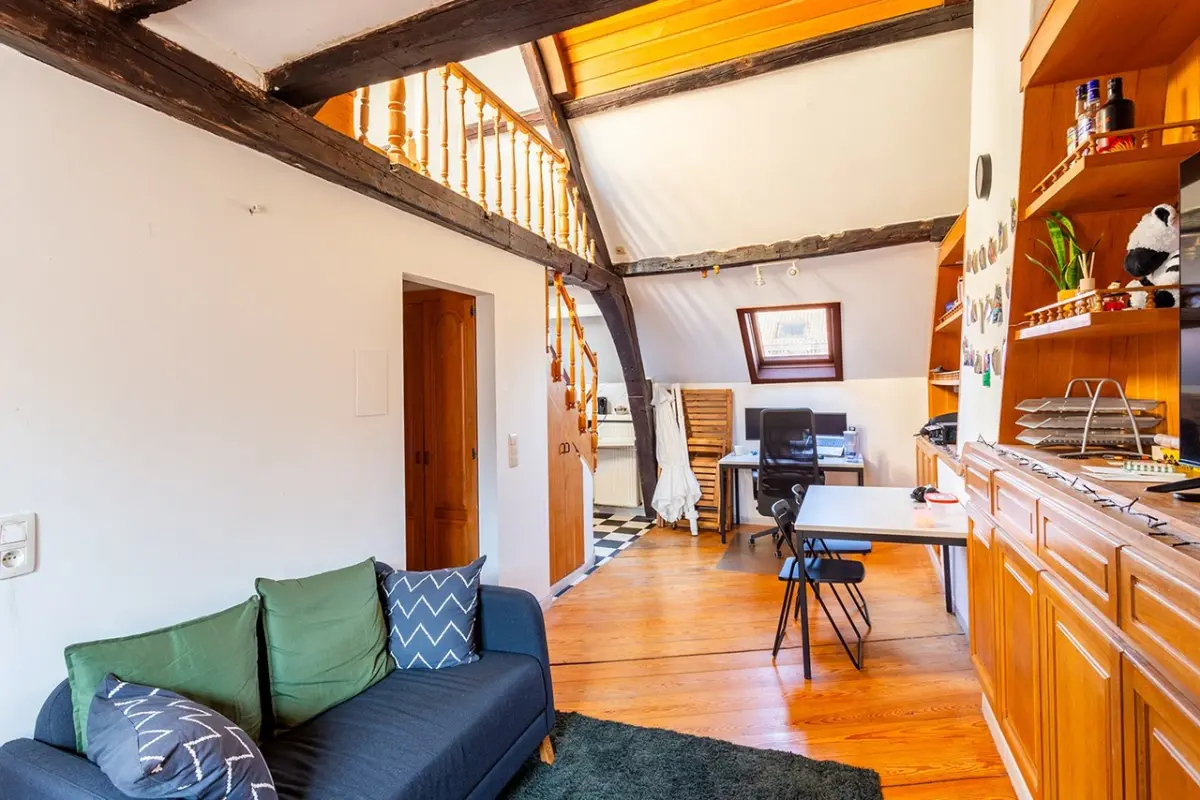 Duplex te  huur in Antwerpen 2000 725.00€ 1 slaapkamers 50.00m² - Zoekertje 616552