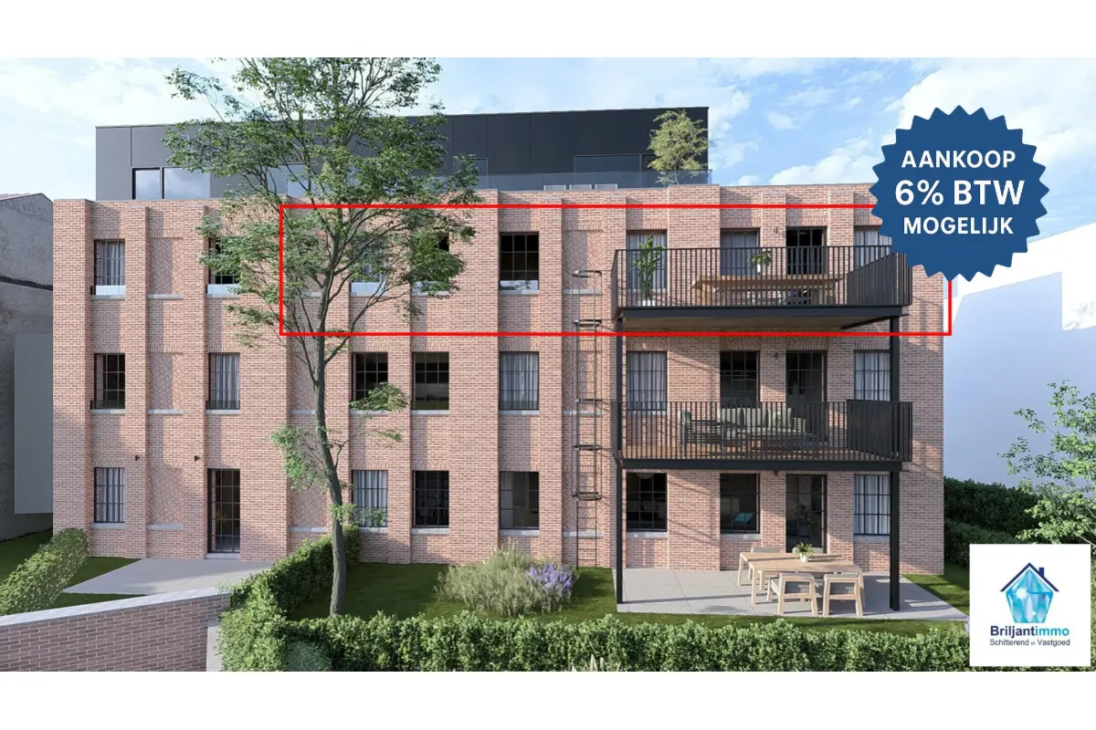 Appartement te  koop in Koningshooikt 2500 375000.00€ 2 slaapkamers 108.38m² - Zoekertje 616101