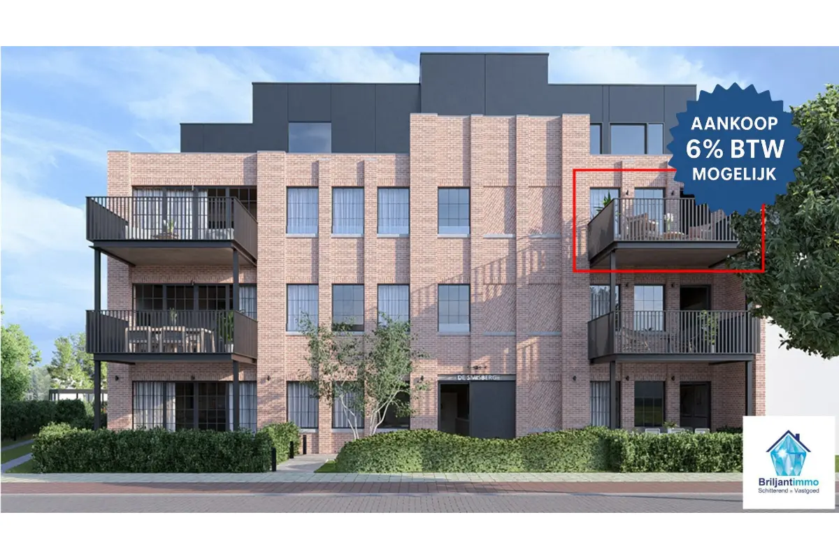 Appartement te  koop in Koningshooikt 2500 358000.00€ 2 slaapkamers 103.78m² - Zoekertje 616100