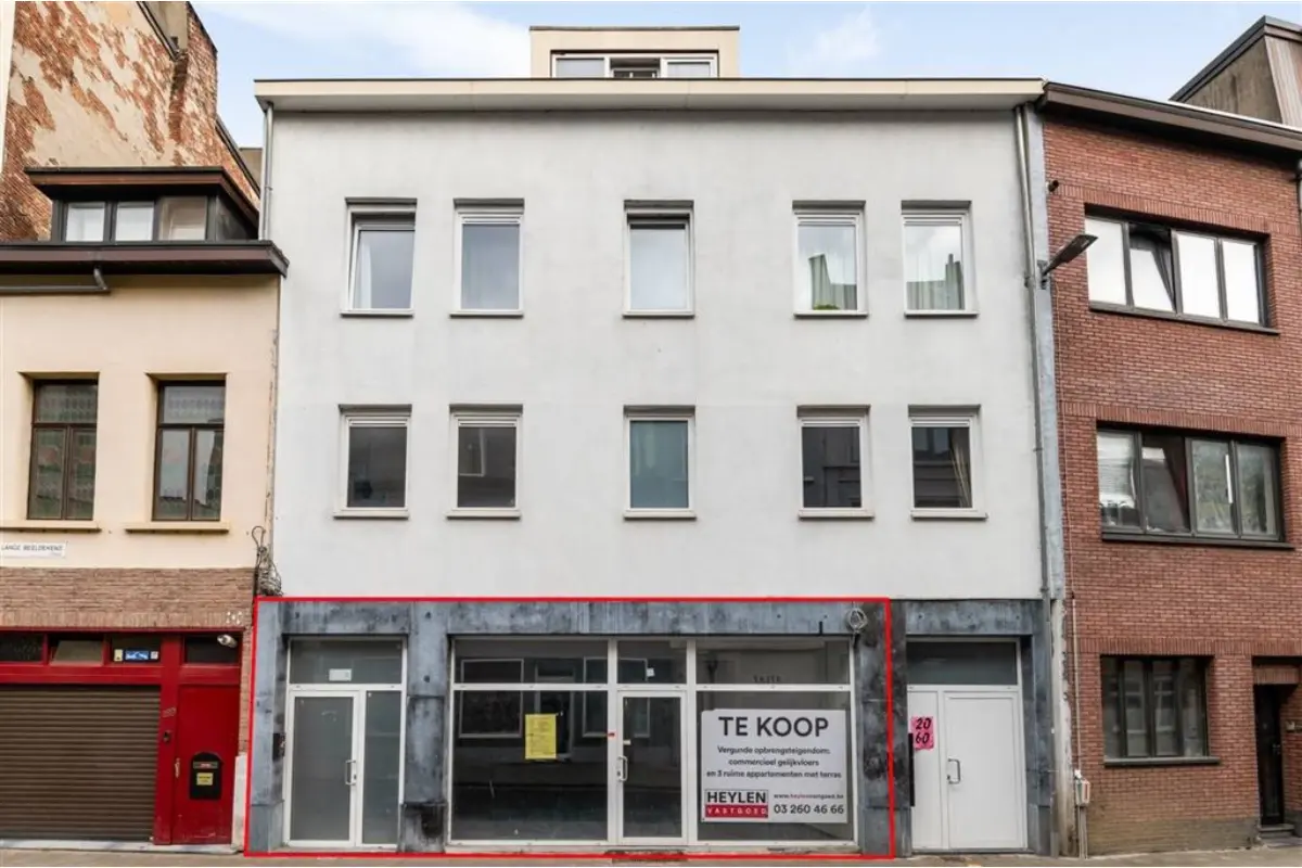 Handelszaak te  koop in Antwerpen 2060 399000.00€  slaapkamers 76.00m² - Zoekertje 625318