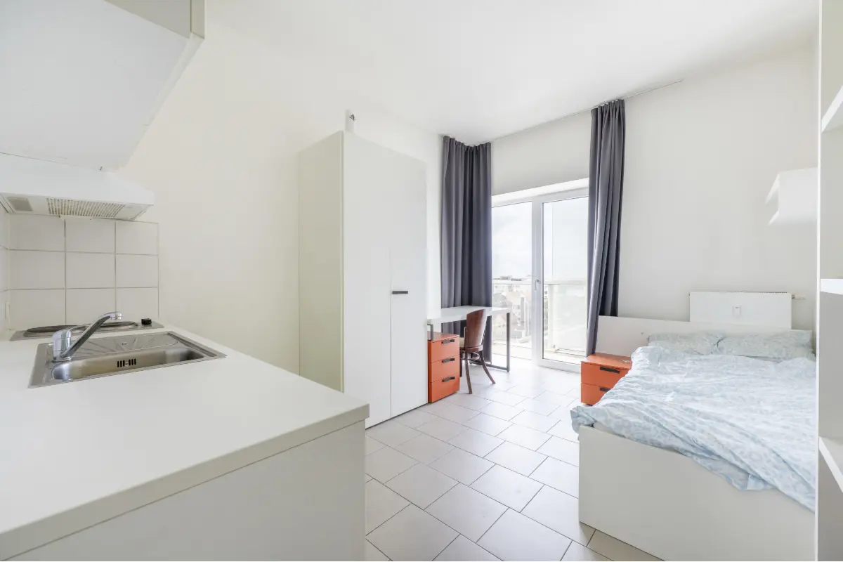 Appartement te  koop in Antwerpen 2060 145000.00€ 1 slaapkamers 30.00m² - Zoekertje 630396
