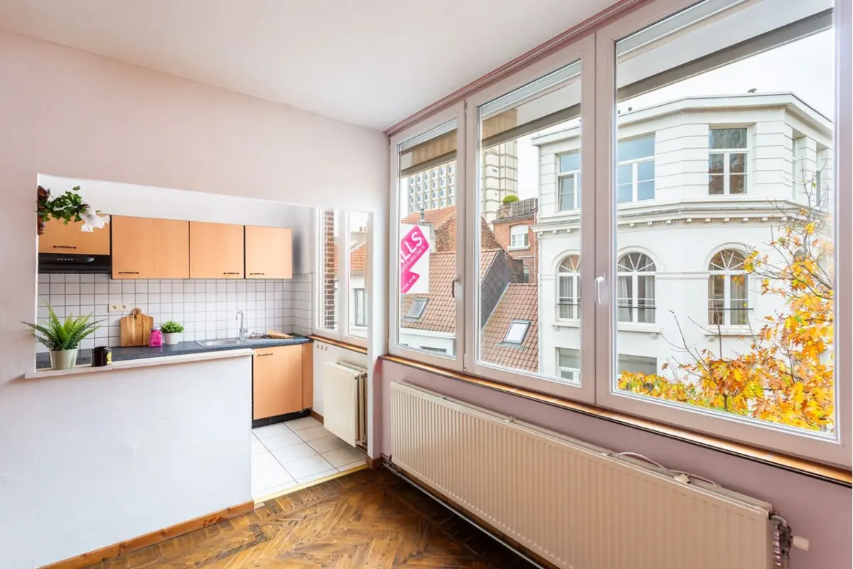 Appartement te  koop in Antwerpen 2000 274000.00€ 1 slaapkamers 83.00m² - Zoekertje 631096