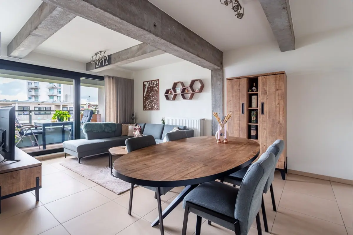 Appartement te  koop in Antwerpen 2060 265000.00€ 1 slaapkamers 54.00m² - Zoekertje 639277