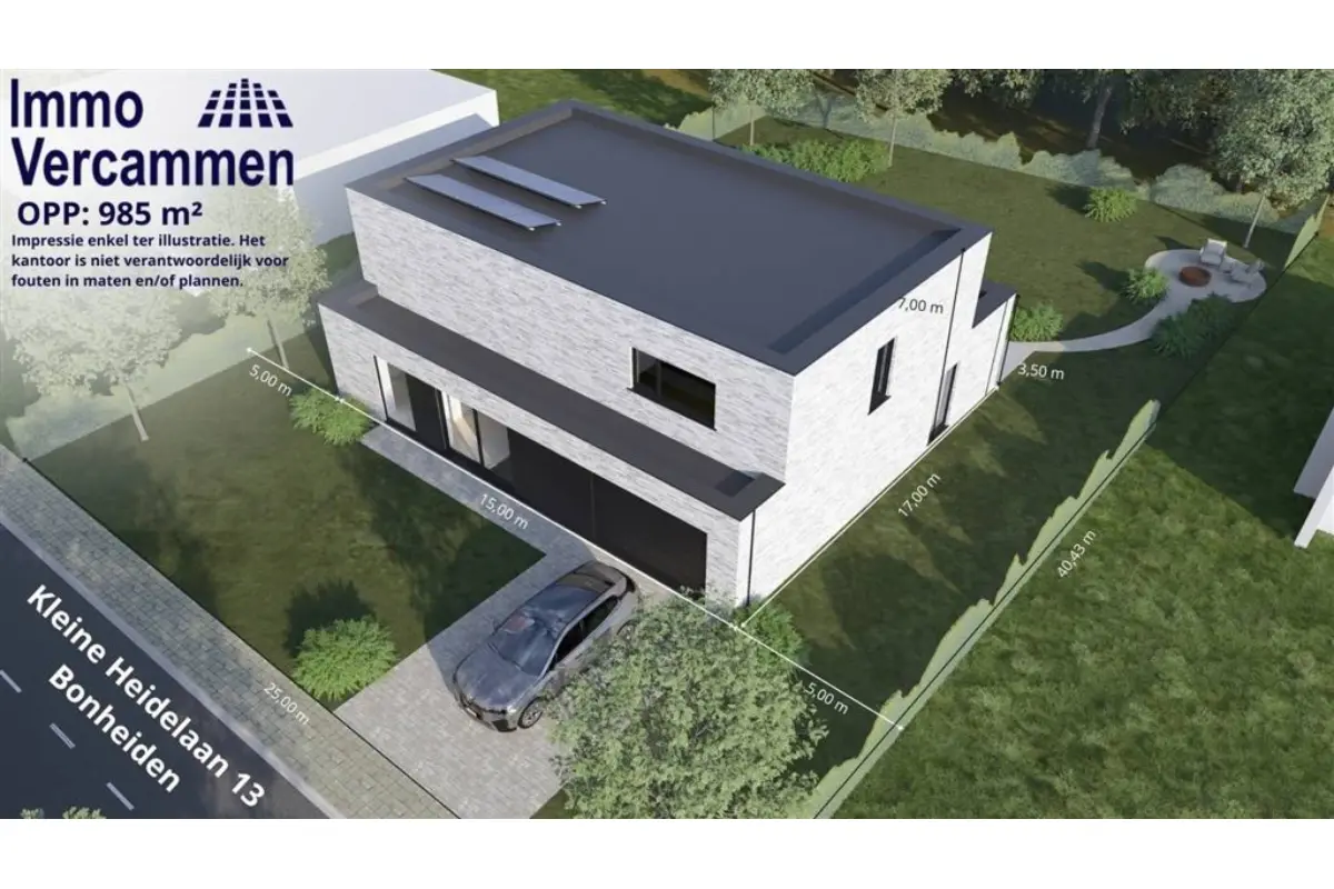 Bouwgrond te  koop in Bonheiden 2820 349000.00€  slaapkamers m² - Zoekertje 648974